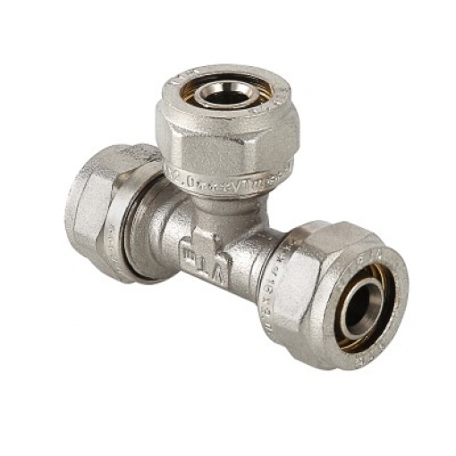 Тройник обжимной Valtec 16