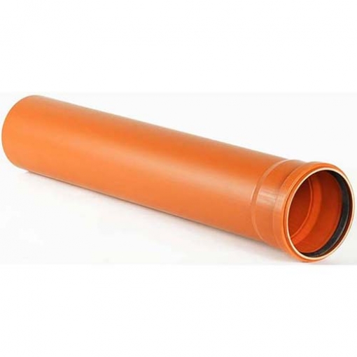 Труба канализационная для наружной канализации 110x3,4x3000 мм