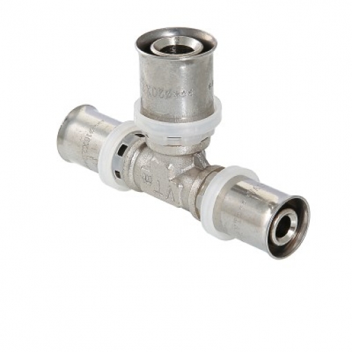 Тройник пресс Valtec 20 мм